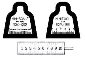 Miniature Measuring Scales
